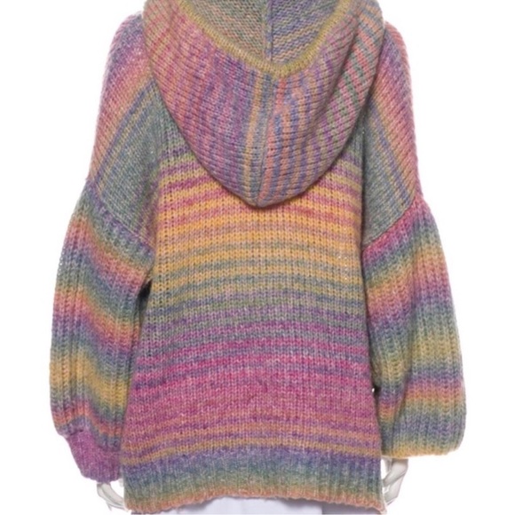 Trade/sell loveshackfancy Remington hoodie sweater size xs ( oversized)🌺 EUC - Picture 7 of 8